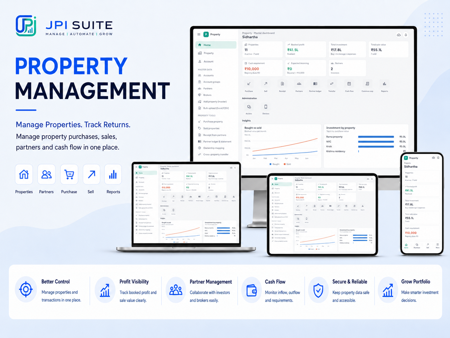 JPI Suite property management workspace